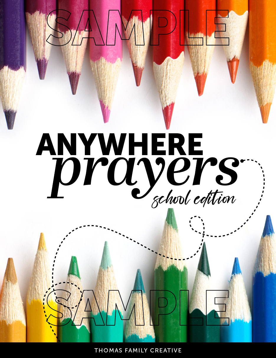 Anywhere Prayers | School Edition SAMPLE